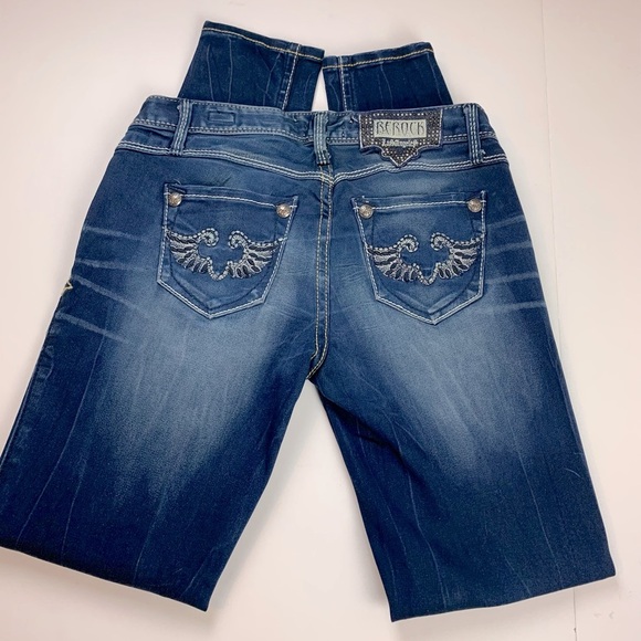 BeRock for Express Leggings Jean - US 0 - Picture 2 of 13